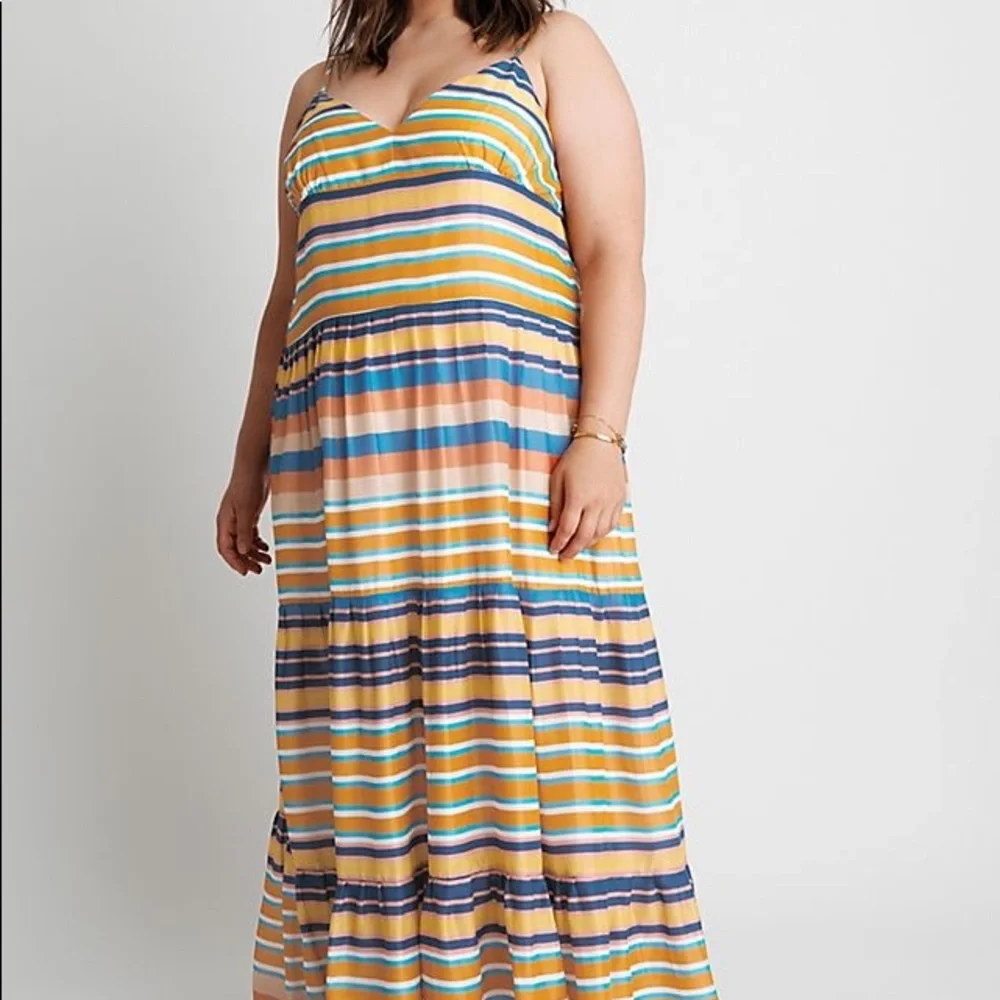 Anthropologie Elysia Tiered Dress HOPE FOR FLOWERS - Picture 1 of 5